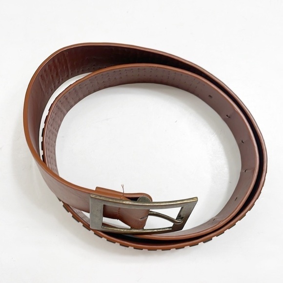 Brown studded belt - Picture 3 of 6